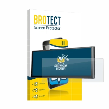 Parte frontal de un envase de producto con el logotipo de la marca BROTECT. Al lado se muestra el dispositivo Krunia 9.26
