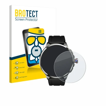 Parte frontal de un envase de producto con el logotipo de la marca BROTECT. Al lado se muestra el dispositivo Rogbid Model R2 