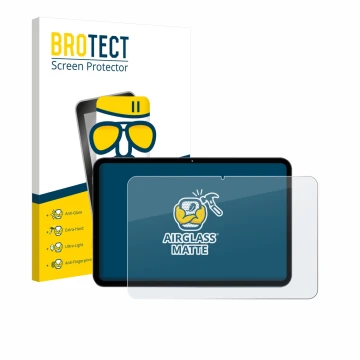 Parte frontal de un envase de producto con el logotipo de la marca BROTECT. Al lado se muestra el dispositivo VekfulPC T60 Pro