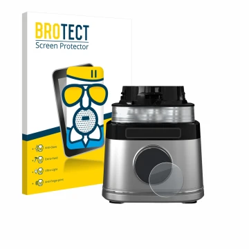 Parte frontal de un envase de producto con el logotipo de la marca BROTECT. Al lado se muestra el dispositivo Ninja Detect Pow