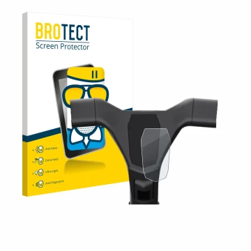 Parte frontal de un envase de producto con el logotipo de la marca BROTECT. Al lado se muestra el dispositivo Navee ST3 con su