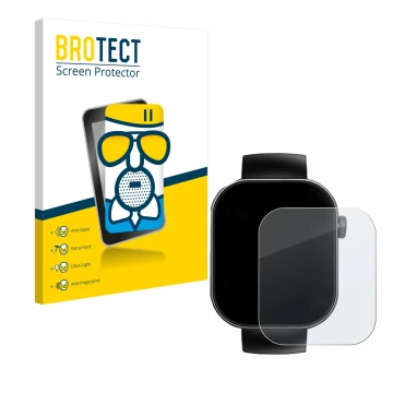 Parte frontal de un envase de producto con el logotipo de la marca BROTECT. Al lado se muestra el dispositivo Cillso T80 2.01