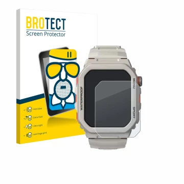 Parte frontal de un envase de producto con el logotipo de la marca BROTECT. Al lado se muestra el dispositivo Rogbid Tank G2 c