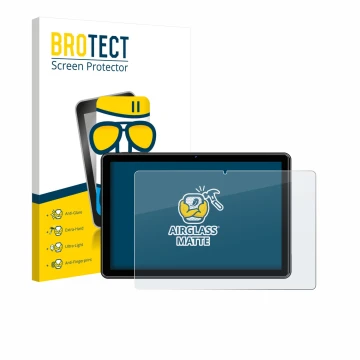 Parte frontal de un envase de producto con el logotipo de la marca BROTECT. Al lado se muestra el dispositivo Hasskya K30/K50/