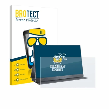 Parte frontal de un envase de producto con el logotipo de la marca BROTECT. Al lado se muestra el dispositivo CUIUIC GS156B2 c