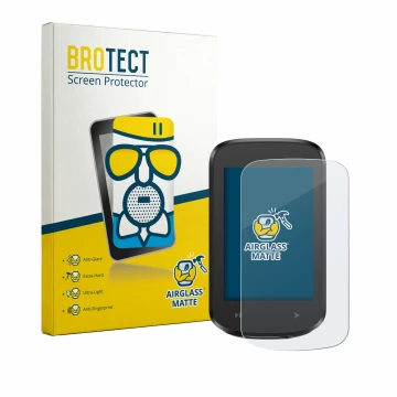 Parte frontal de un envase de producto con el logotipo de la marca BROTECT. Al lado se muestra el dispositivo igpsport BSC100M