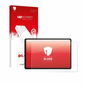 Parte frontal de un envase de producto con el logotipo de la marca upscreen. Al lado se muestra el dispositivo SVITOO P11-T 11