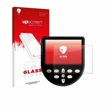 Parte frontal de un envase de producto con el logotipo de la marca upscreen. Al lado se muestra el dispositivo WaterRower Seri