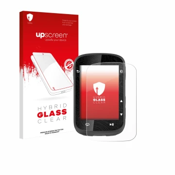 Parte frontal de un envase de producto con el logotipo de la marca upscreen. Al lado se muestra el dispositivo CooSpo CS600-BK