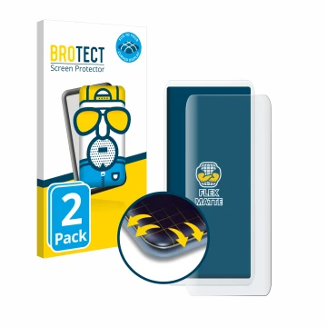 Parte frontal de un envase de producto con el logotipo de la marca BROTECT. Al lado se muestra el dispositivo SumUp Air con su