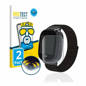 Parte frontal de un envase de producto con el logotipo de la marca BROTECT. Al lado se muestra el dispositivo Pthtechus 4G GPS