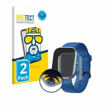 Parte frontal de un envase de producto con el logotipo de la marca BROTECT. Al lado se muestra el dispositivo Slothcloud H97 c