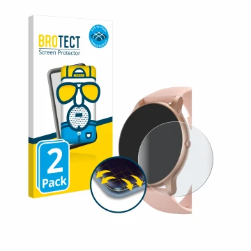 Parte frontal de un envase de producto con el logotipo de la marca BROTECT. Al lado se muestra el dispositivo Parsonver SR1 1.