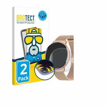 Parte frontal de un envase de producto con el logotipo de la marca BROTECT. Al lado se muestra el dispositivo Hasakei S53 1.39