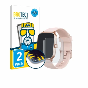 Parte frontal de un envase de producto con el logotipo de la marca BROTECT. Al lado se muestra el dispositivo Enomir IDW19 con