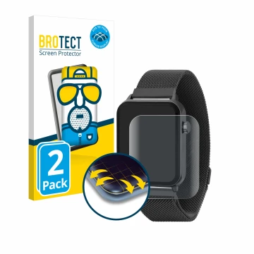 Parte frontal de un envase de producto con el logotipo de la marca BROTECT. Al lado se muestra el dispositivo Reflex Active Se