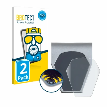 Parte frontal de un envase de producto con el logotipo de la marca BROTECT. Al lado se muestra el dispositivo Epowerfun ePF-PU