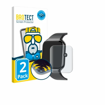 Parte frontal de un envase de producto con el logotipo de la marca BROTECT. Al lado se muestra el dispositivo Jugeman P99 1.96