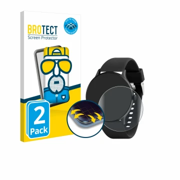 Parte frontal de un envase de producto con el logotipo de la marca BROTECT. Al lado se muestra el dispositivo Reflex Active Se