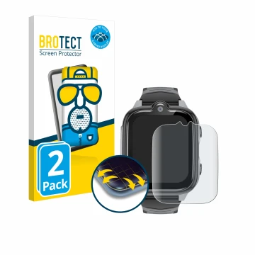Parte frontal de un envase de producto con el logotipo de la marca BROTECT. Al lado se muestra el dispositivo Blackview Z10 1.