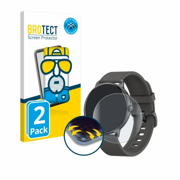 Parte frontal de un envase de producto con el logotipo de la marca BROTECT. Al lado se muestra el dispositivo Zppsnfit G1 1.43