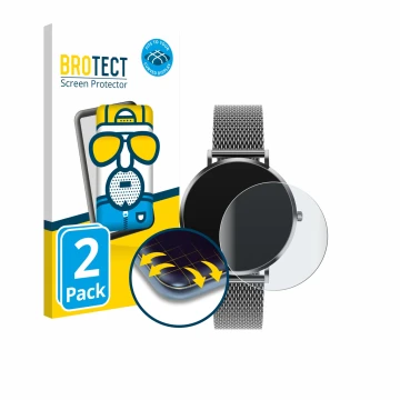 Parte frontal de un envase de producto con el logotipo de la marca BROTECT. Al lado se muestra el dispositivo Pireware Amory 5