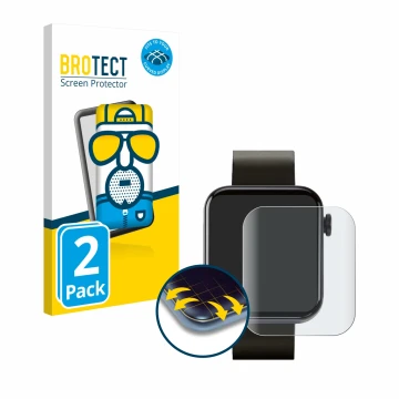 Parte frontal de un envase de producto con el logotipo de la marca BROTECT. Al lado se muestra el dispositivo Kendox Life Trac