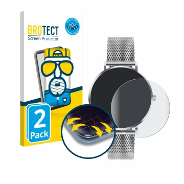 Parte frontal de un envase de producto con el logotipo de la marca BROTECT. Al lado se muestra el dispositivo Pireware Amory 5