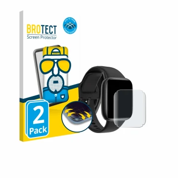 Parte frontal de un envase de producto con el logotipo de la marca BROTECT. Al lado se muestra el dispositivo Enomir GTX20 1.8
