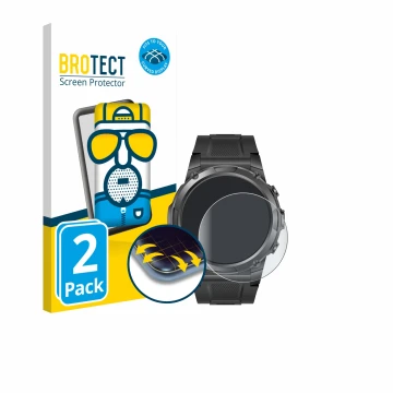 Parte frontal de un envase de producto con el logotipo de la marca BROTECT. Al lado se muestra el dispositivo Gard Pro Ultra 3