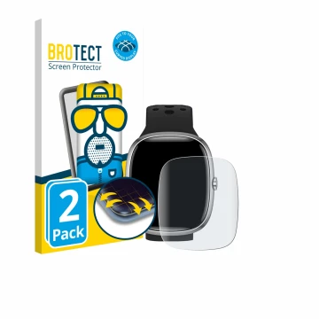 Parte frontal de un envase de producto con el logotipo de la marca BROTECT. Al lado se muestra el dispositivo JoJoego G61 con 