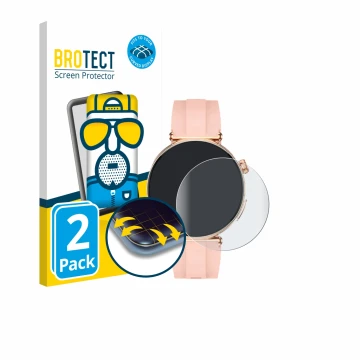 Parte frontal de un envase de producto con el logotipo de la marca BROTECT. Al lado se muestra el dispositivo Knauermann Pro 4