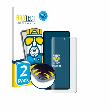 Parte frontal de un envase de producto con el logotipo de la marca BROTECT. Al lado se muestra el dispositivo Gigaset GS6 Pro 