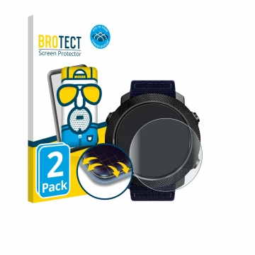 Parte frontal de un envase de producto con el logotipo de la marca BROTECT. Al lado se muestra el dispositivo North Edge Apach