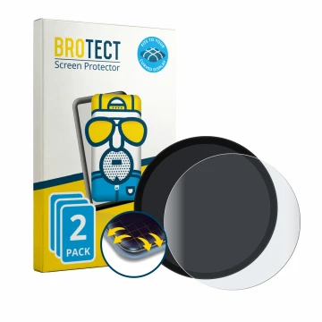Parte frontal de un envase de producto con el logotipo de la marca BROTECT. Al lado se muestra el dispositivo Triumph Speed Tw