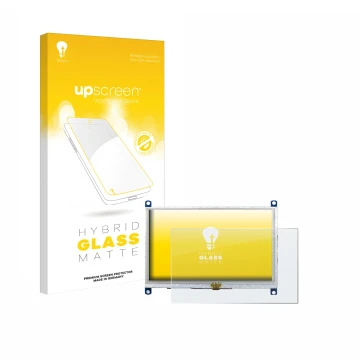 Parte frontal de un envase de producto con el logotipo de la marca upscreen. Al lado se muestra el dispositivo Raspberry Pi To