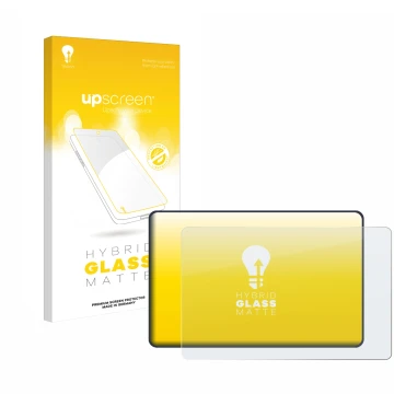 Parte frontal de un envase de producto con el logotipo de la marca upscreen. Al lado se muestra el dispositivo Bigtreetech Bam