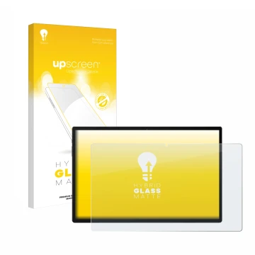 Parte frontal de un envase de producto con el logotipo de la marca upscreen. Al lado se muestra el dispositivo Meswao MES-B3 1