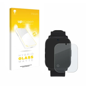 Parte frontal de un envase de producto con el logotipo de la marca upscreen. Al lado se muestra el dispositivo NikuTRAX NC83S 