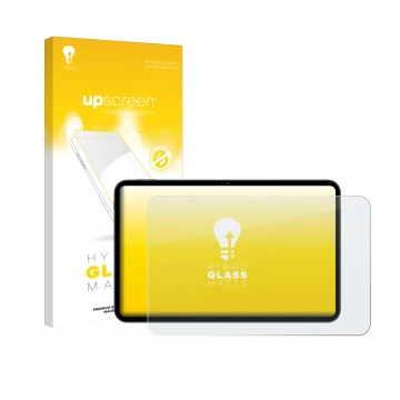 Parte frontal de un envase de producto con el logotipo de la marca upscreen. Al lado se muestra el dispositivo Blackview Oscal