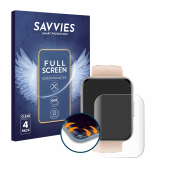 Parte frontal de un envase de producto con el logotipo de la marca Savvies. Al lado se muestra el dispositivo RUIMEN H1 con su
