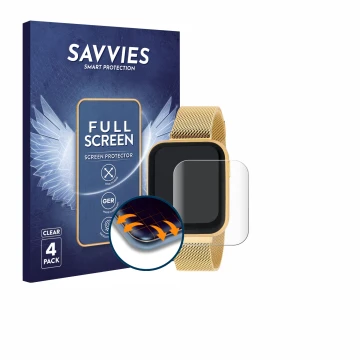Parte frontal de un envase de producto con el logotipo de la marca Savvies. Al lado se muestra el dispositivo Liu Jo SWLJ053 1