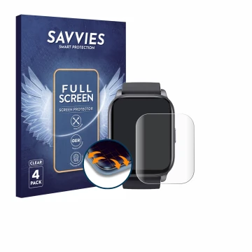 Parte frontal de un envase de producto con el logotipo de la marca Savvies. Al lado se muestra el dispositivo Toobur IDW17 con