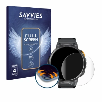 Parte frontal de un envase de producto con el logotipo de la marca Savvies. Al lado se muestra el dispositivo Dremac FV6-A 1.8