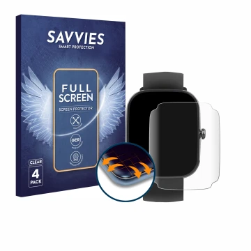Parte frontal de un envase de producto con el logotipo de la marca Savvies. Al lado se muestra el dispositivo Csasan T70 1.91