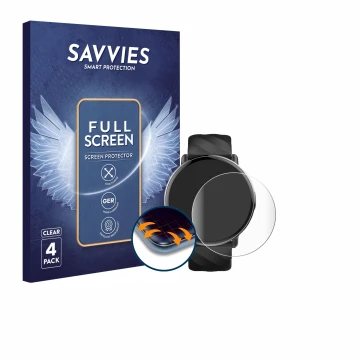 Parte frontal de un envase de producto con el logotipo de la marca Savvies. Al lado se muestra el dispositivo OWMSIC S51 1.39