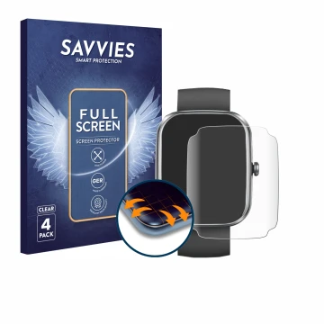 Parte frontal de un envase de producto con el logotipo de la marca Savvies. Al lado se muestra el dispositivo Matast T60 1.91