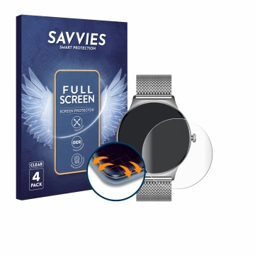 Parte frontal de un envase de producto con el logotipo de la marca Savvies. Al lado se muestra el dispositivo Pireware Slim Sm