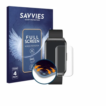 Parte frontal de un envase de producto con el logotipo de la marca Savvies. Al lado se muestra el dispositivo Fitoncloud Smart