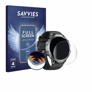 Parte frontal de un envase de producto con el logotipo de la marca Savvies. Al lado se muestra el dispositivo LIGE EF13 1.85